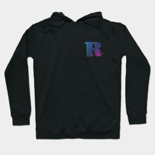 Letter R | Aesthetic and Artistic Initial Hoodie